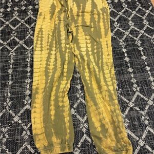 Urban Outfitters Olive and Mustard Joggers